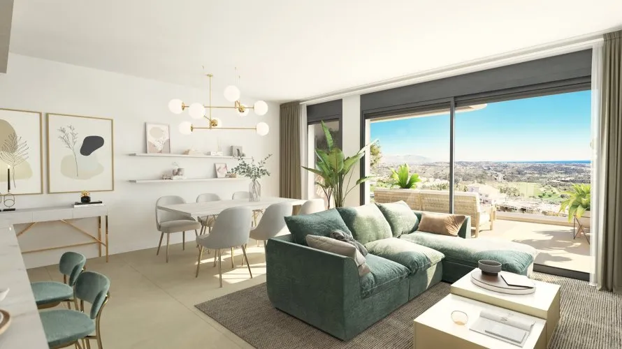 Apartamento de 2 dormitorios en Mijas Costa, Spain No. 266 № 3