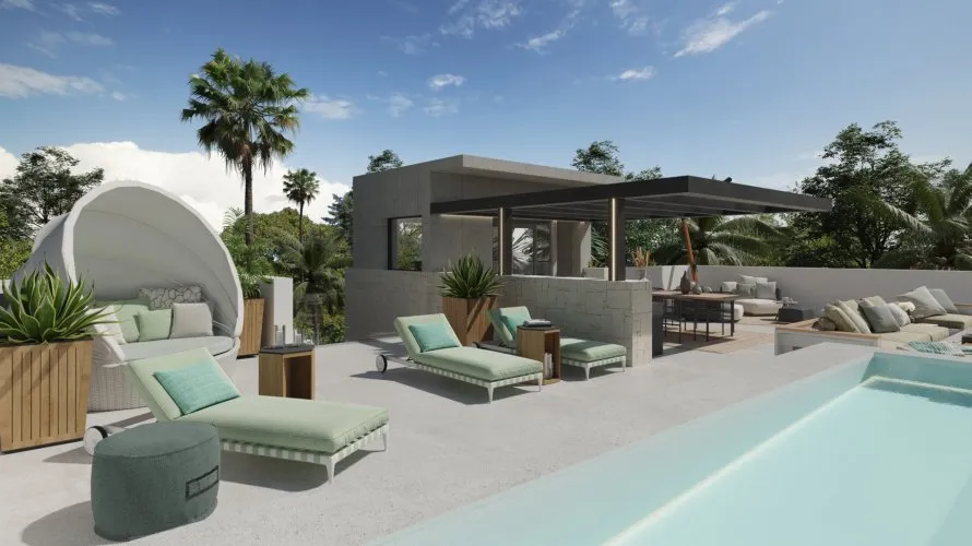 Villa de 4 dormitorios en Cortes (San Pedro De Alcantara), Spain No. 139 № 18