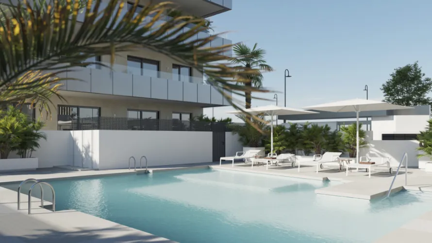 Apartamento de 2 dormitorios en Las Lagunas, Spain No. 371 № 1