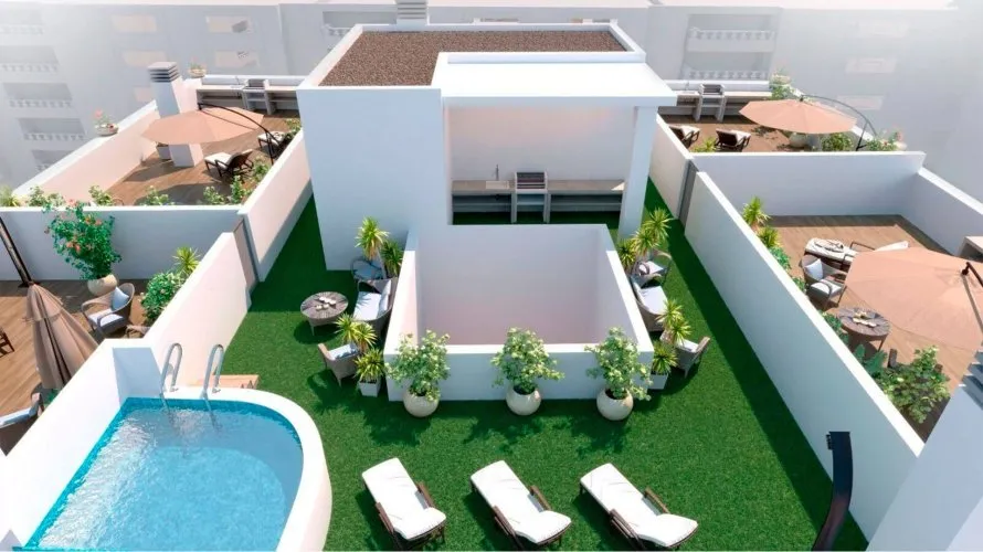 Ático de 3 dormitorios en Living Estepona Torrevieja, España No. 1125 № 1