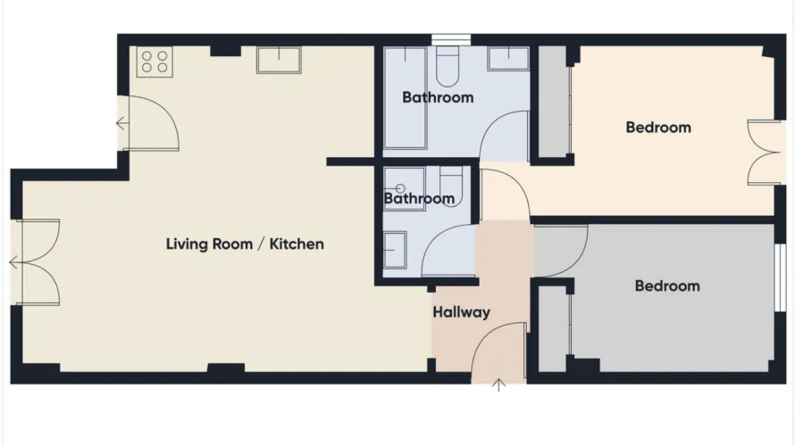 Apartamento de 2 dormitorios en Estepona, Spain No. 611 № 10