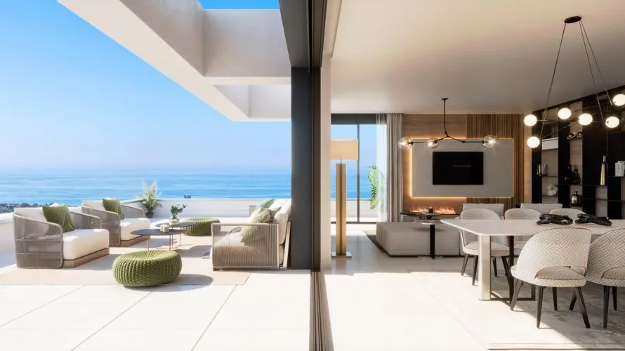Apartamento de 3 dormitorios en Marbella, Spain No. 243