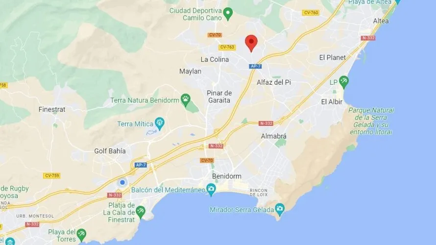 Villa de 3 dormitorios en L'Alfàs del Pi, España No. 1842 № 12