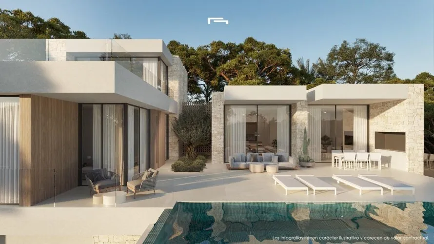 Villa de 3 dormitorios en Benissa, España No. 2153