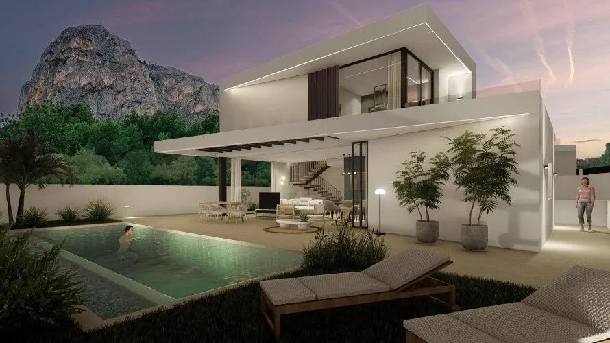 Villa de 3 dormitorios en Polop, España No. 2044 № 7
