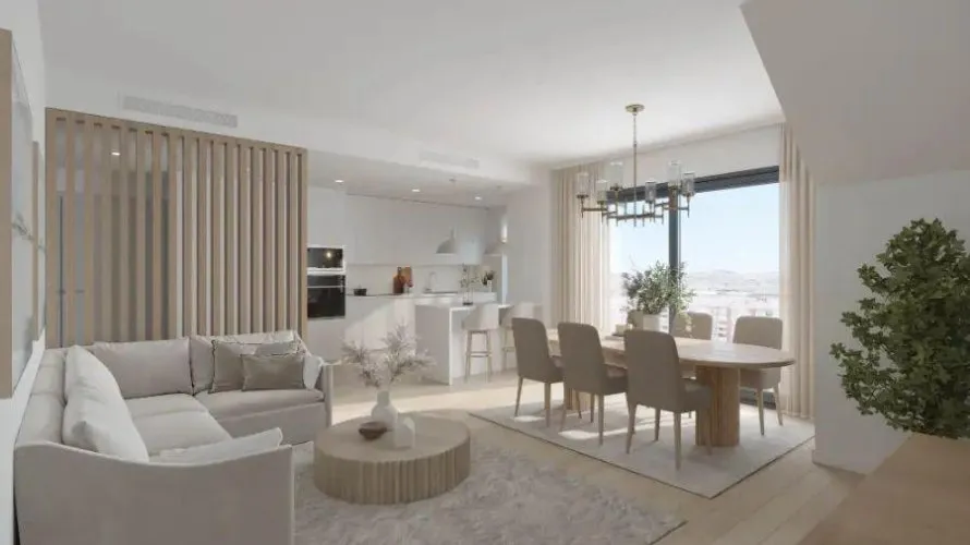 Apartamento de 3 dormitorios en Alicante, España No. 1992