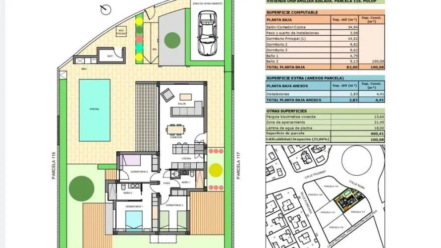 Apartamento de 3 dormitorios en Polop, España No. 1999 № 21