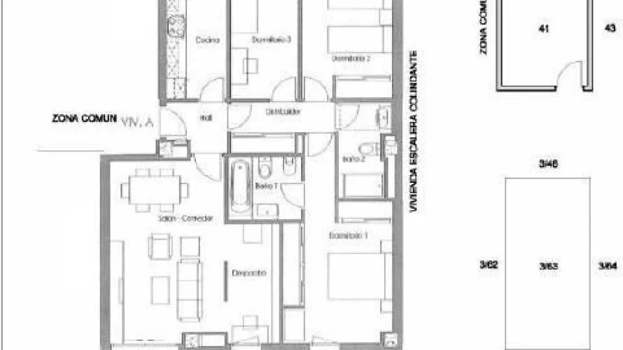 Apartamento de 3 dormitorios en Alicante, España No. 2610 № 3
