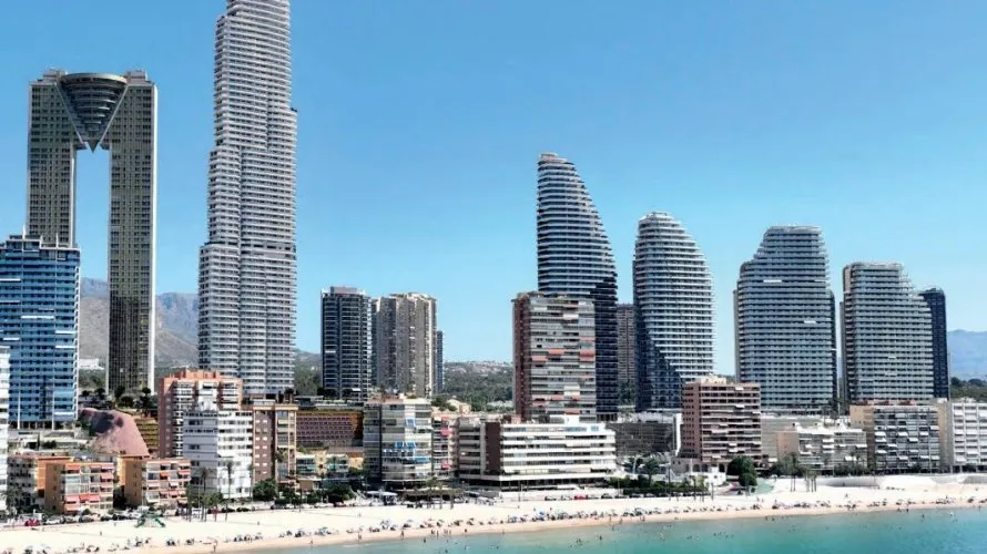 Apartamento de 1 dormitorio en Benidorm, España No. 1512