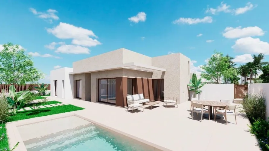 Villa de 3 dormitorios en Los Alcázares, España No. 2112