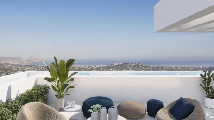Apartamento de 2 dormitorios en La Nucia, España No. 1543