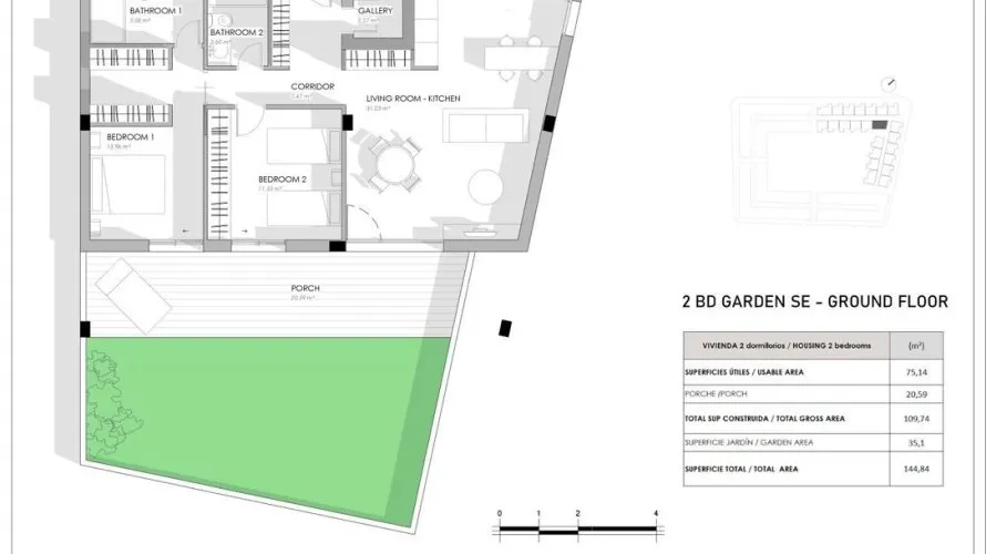 Bungalow de 2 dormitorios en La Veleta, España No. 1633 № 8