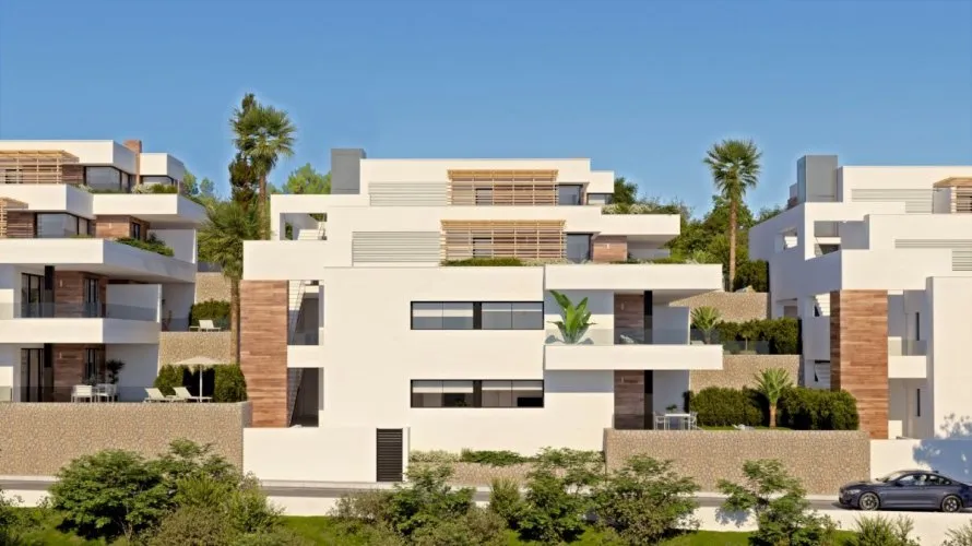 Bungalow de 2 dormitorios en Cumbre Del Sol, España No. 1586