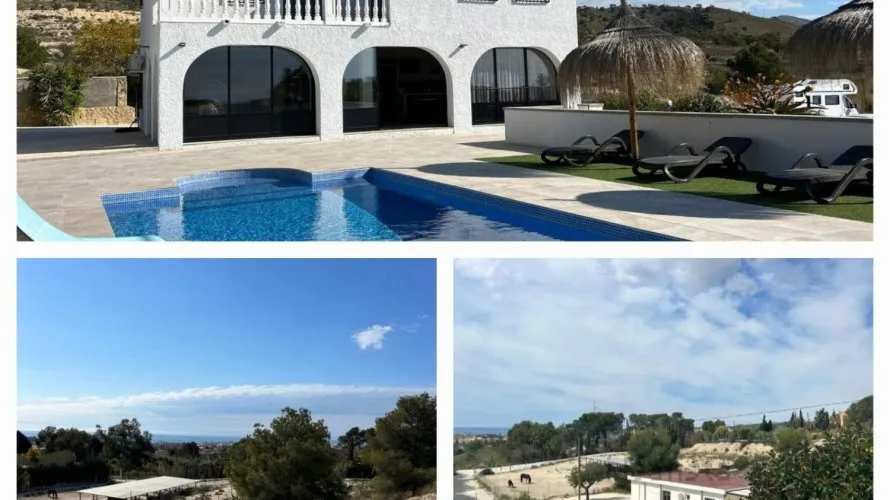 Сasa de 4 dormitorios en Villajoyosa, España No. 2140