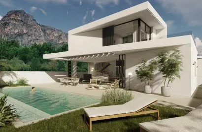 Villa de 3 dormitorios en Polop, España No. 2044