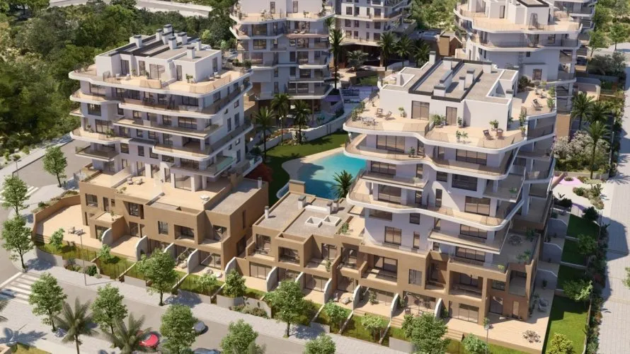 Parcela de 1 dormitorio en Villajoyosa, España No. 1693 № 2