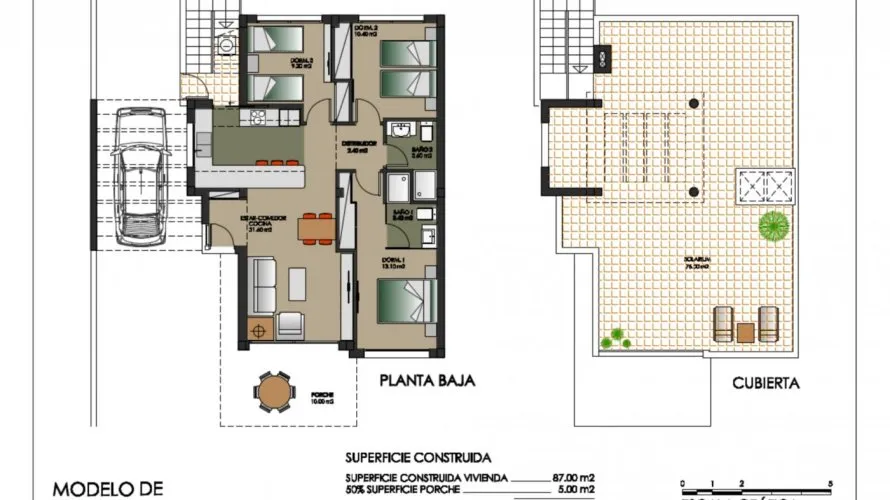Villa de 3 dormitorios en San Miguel de Salinas, España No. 1689 № 16