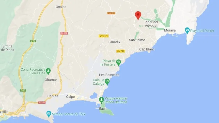 Apartamento de 4 dormitorios en Moraira, España No. 1666 № 5