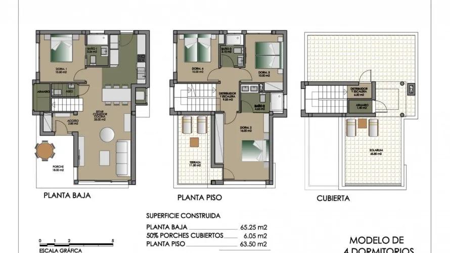 Villa de 4 dormitorios en San Miguel de Salinas, España No. 1740 № 18