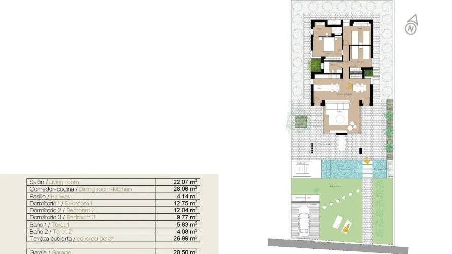 Villa de 3 dormitorios en San Fulgencio, España No. 1819 № 17