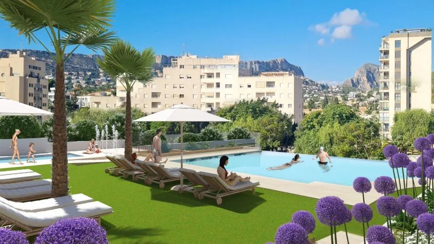 Apartamento de 2 dormitorios en Calpe, España No. 1850