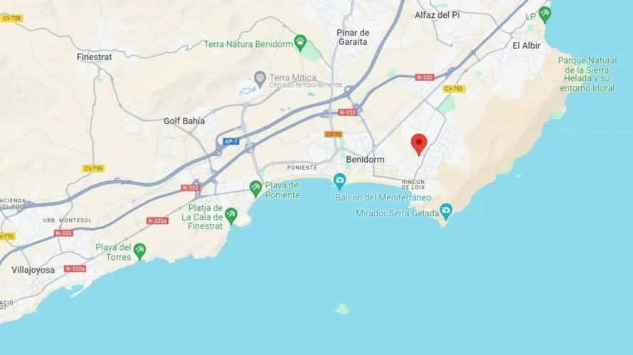 Apartamento de 2 dormitorios en Benidorm, España No. 1905 № 15