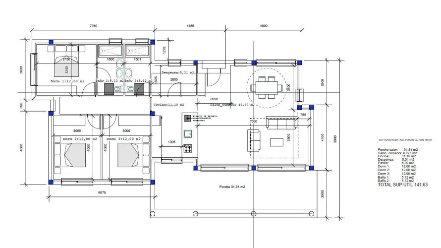 Villa de 3 dormitorios en Pinoso, España No. 2144 № 19