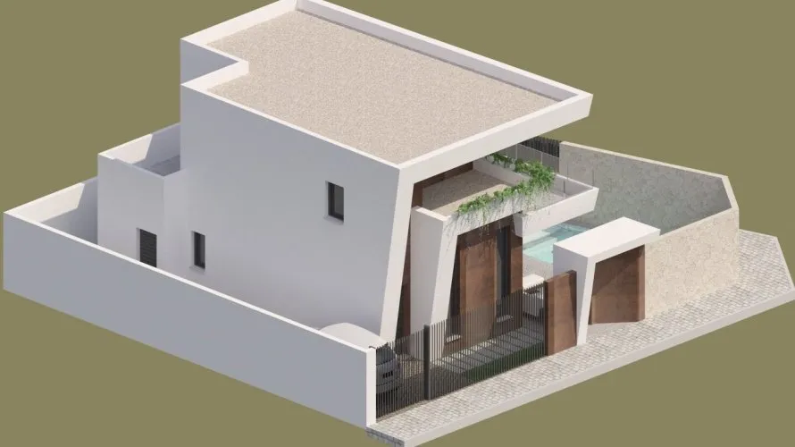 Villa de 3 dormitorios en Benijófar, España No. 1699 № 2