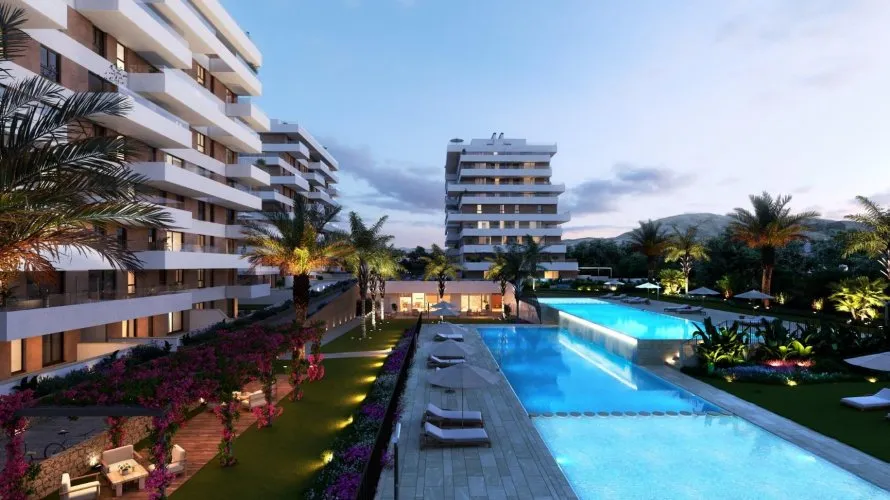 Apartamento de 2 dormitorios en Villajoyosa, España No. 1911 № 2