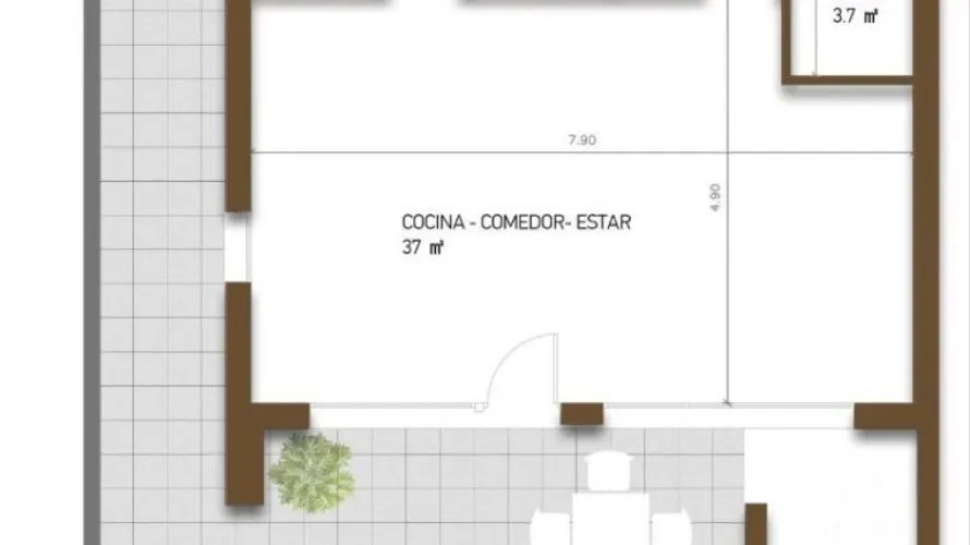 Villa de 3 dormitorios en Fuente Álamo de Murcia, España No. 2532 № 22