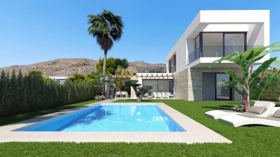 Villa de 3 dormitorios en Finestrat, España No. 1694