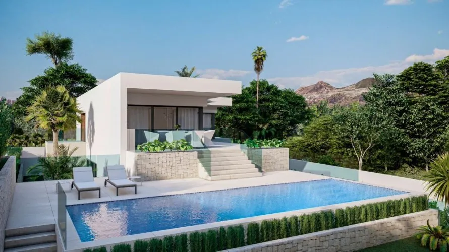 Villa de 4 dormitorios en Albir, España No. 2138