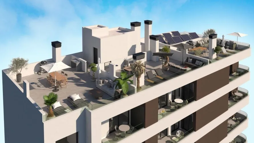 Apartamento de 2 dormitorios en Santa Pola, España No. 2100 № 2