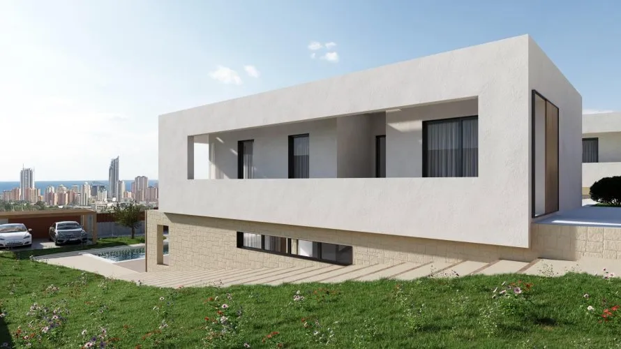 Villa de 3 dormitorios en Finestrat, España No. 1465