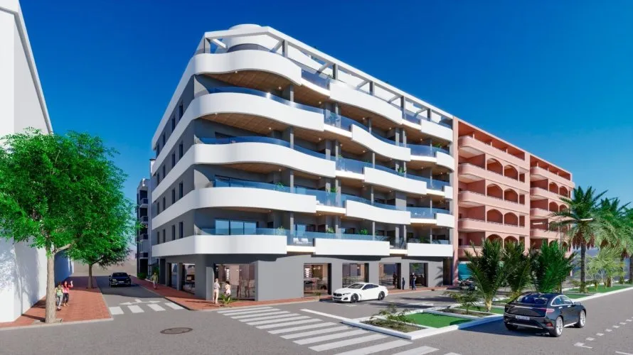 Apartamento de 2 dormitorios en Torrevieja, España No. 1955