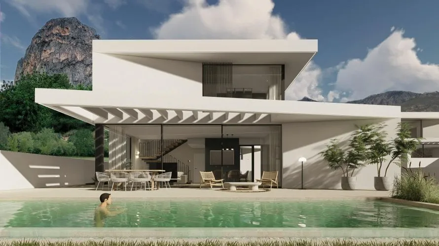Villa de 3 dormitorios en Polop, España No. 2044 № 1
