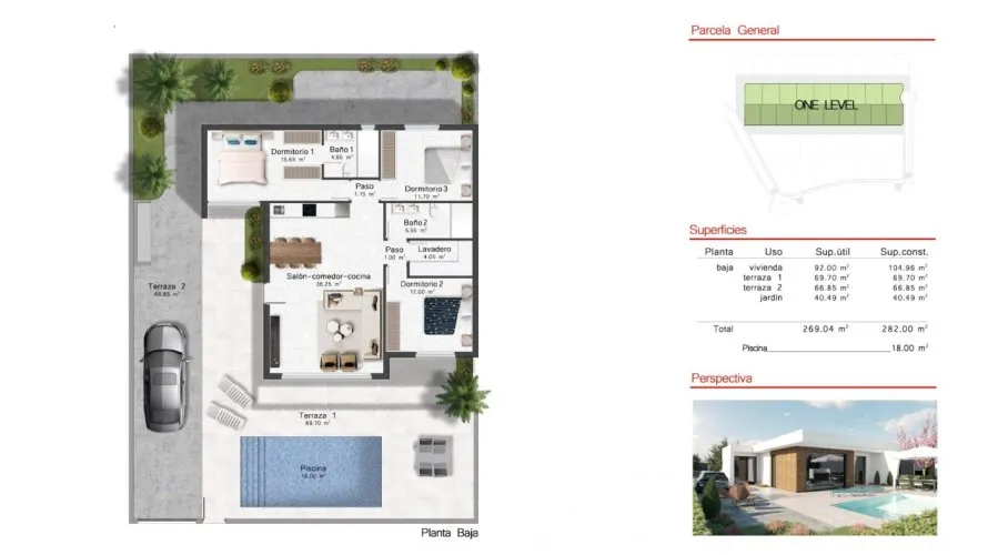 Villa de 3 dormitorios en Banos Y Mendigo, España No. 1696 № 2