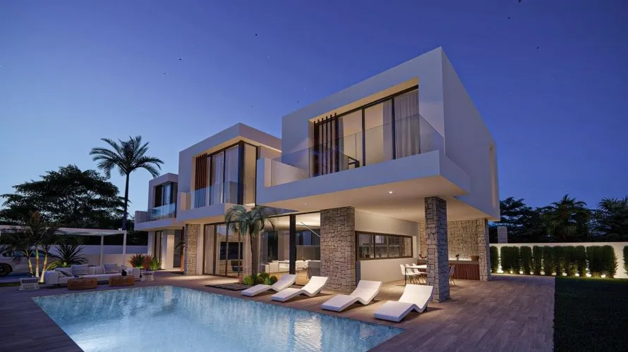 Villa de 4 dormitorios en Albir, España No. 1780 № 1