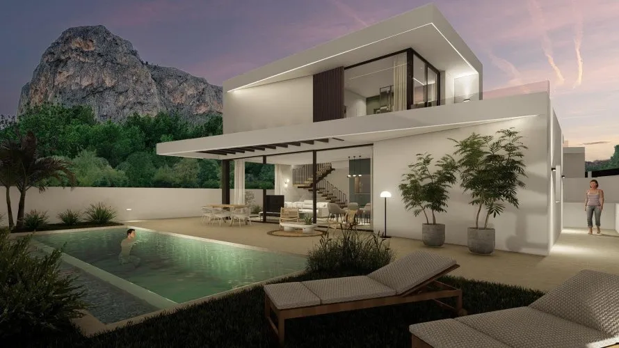 Villa de 3 dormitorios en Polop, España No. 2044 № 8