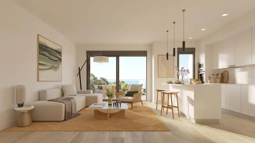 Apartamento de 1 dormitorio en Villajoyosa, España No. 1779