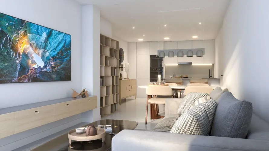 Apartamento de 2 dormitorios en Santa Pola, España No. 2100