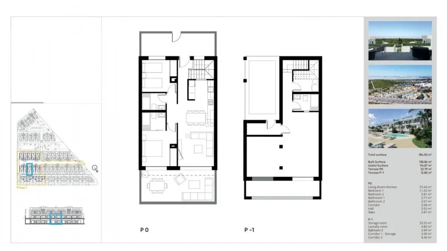 Bungalow de 2 dormitorios en Los Altos, España No. 1758 № 12