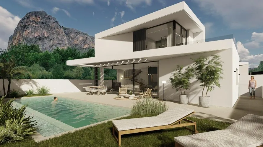Villa de 3 chambres à Polop, Espagne No. 2044 № 2