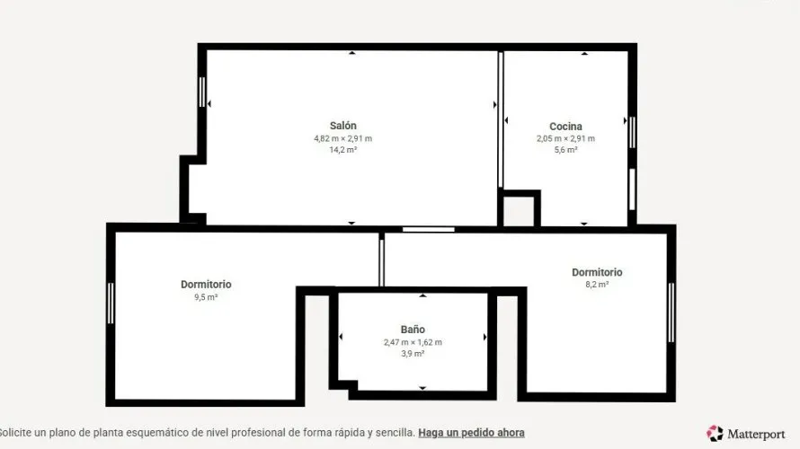 Bungalow de 1 chambre à Torrevieja, Espagne No. 2421