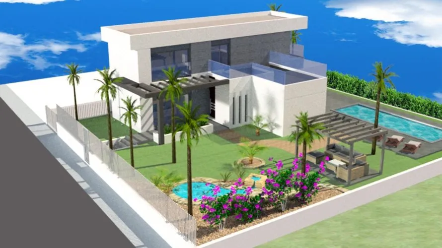 Villa de 3 chambres à Polop, Espagne No. 1835