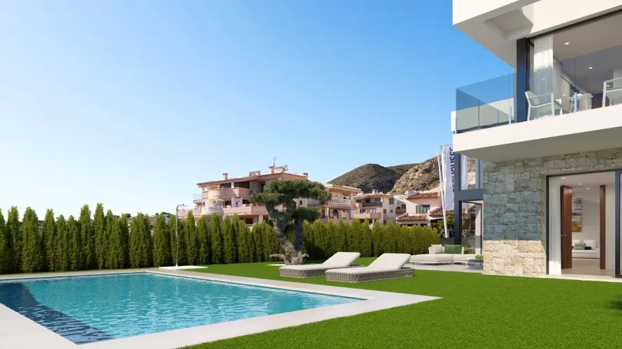 Apartment de 3 chambres à Finestrat, Espagne No. 2195
