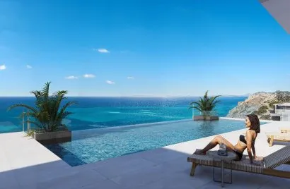 Apartment de 2 chambres à Villajoyosa, Espagne No. 1526