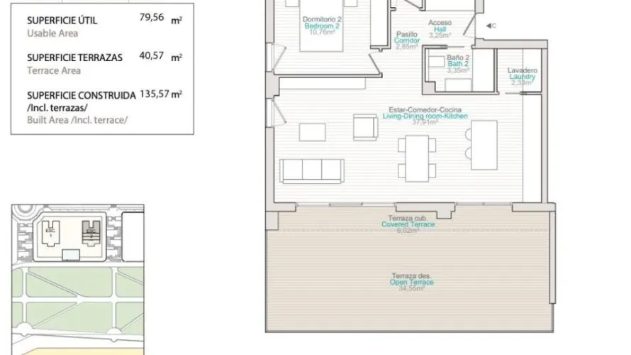 Apartment de 2 chambres à Villajoyosa, Espagne No. 2058 № 15