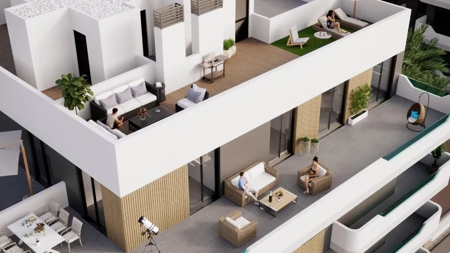 Apartment de 2 chambres à Santa Pola, Espagne No. 2169 № 1