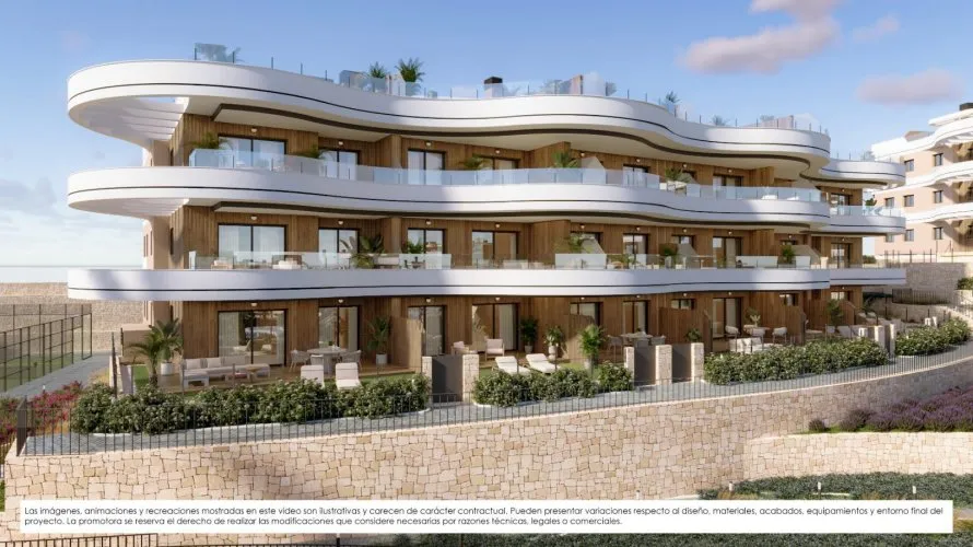 Apartment de 3 chambres à Finestrat, Espagne No. 2398